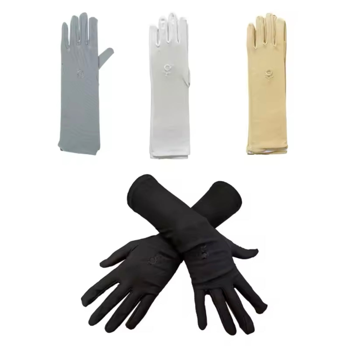 Gants longs tactiles