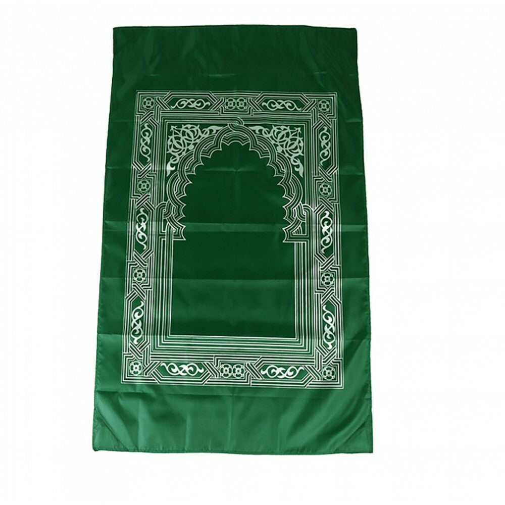 Tapis de prière de poche avec boussole, sajada de voyage