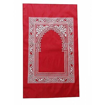 Tapis de prière de poche avec boussole, sajada de voyage
