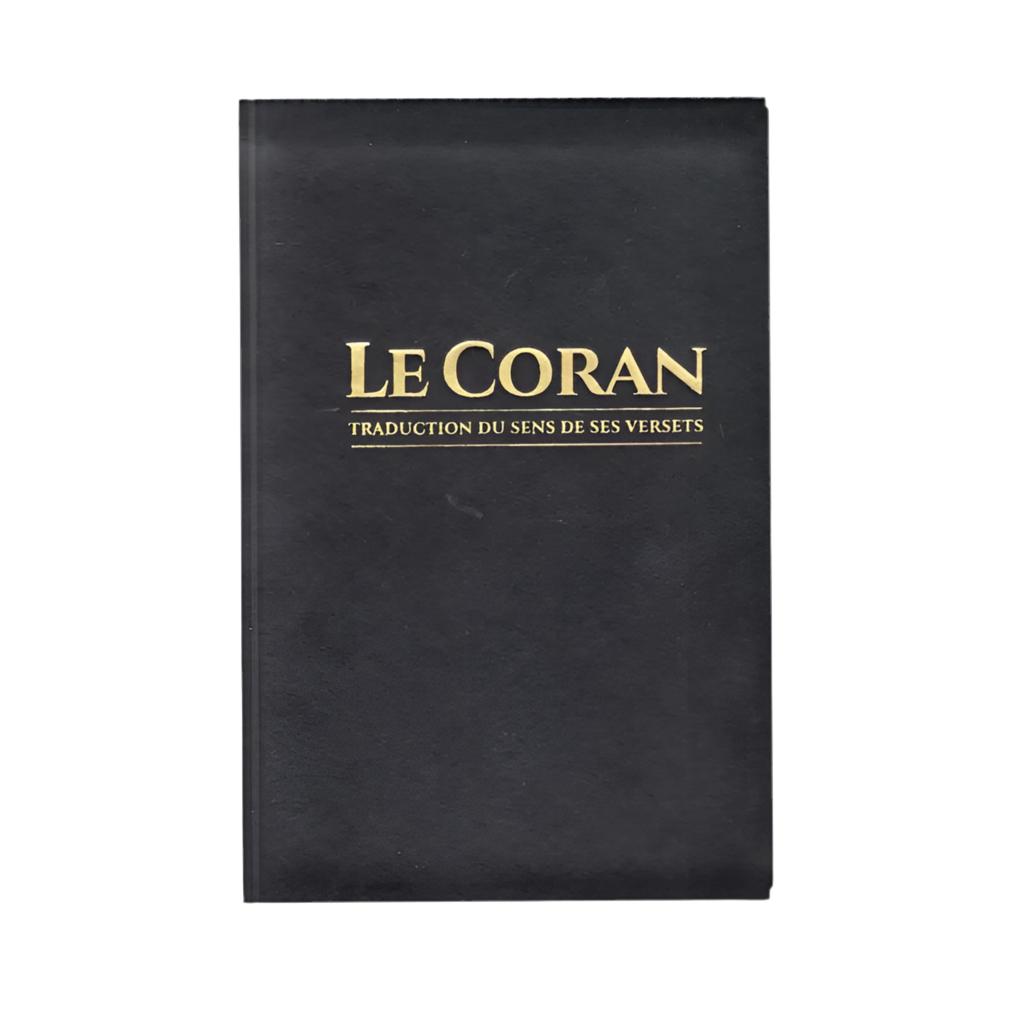 Coran tawbah (exclusivement en français) format petit 14x21cm