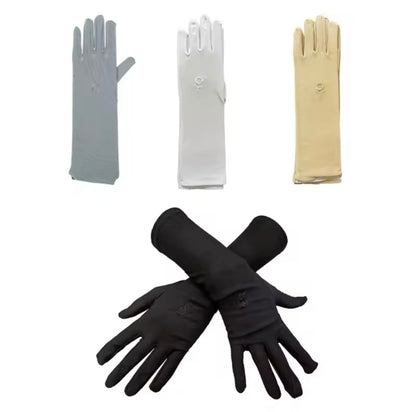 Gants longs tactiles