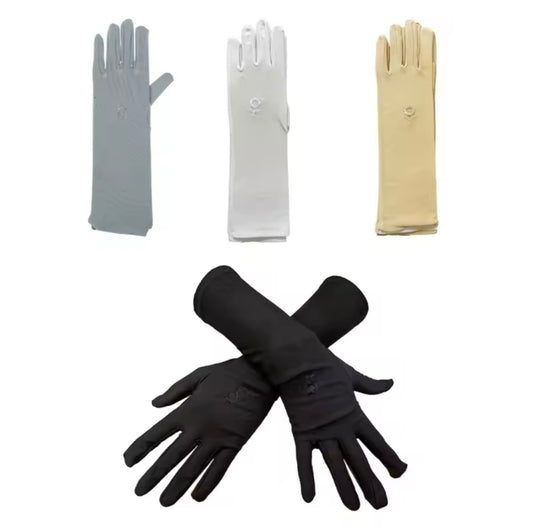 Gants longs tactiles