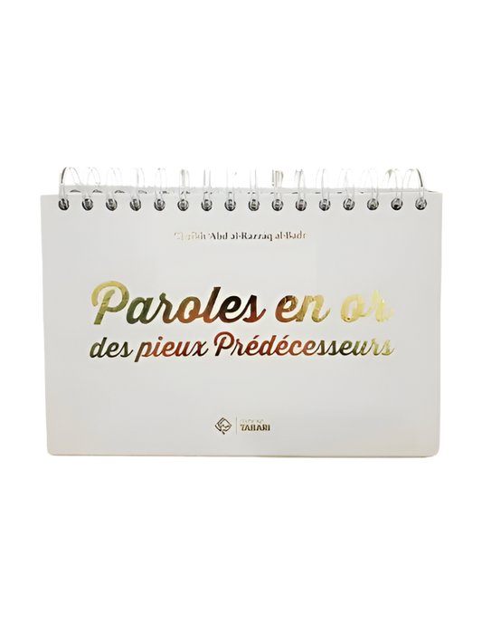 Paroles en or des pieux prédécesseurs